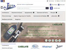 Tablet Screenshot of dajota.com.br
